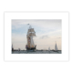 La goélette OOSTERSCHELDE est le dernier trois-mâts authentique des Pays-Bas et navigue sous pavillon allemand. Photo prise lors de la Petite Parade de la Semaine du Golfe 2019